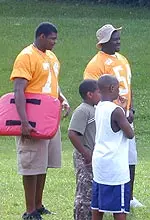 Veterans and first-years players participated in the Vols' fifth-annual community service visit to Nashville July 11-12.