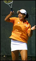 Sabita Maharaj, along with her teammate Blakely Griffith, captured the consolation title.