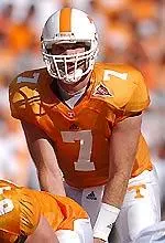 Casey Clausen threw three touchdown passes in UT's 34-24 win over Marshall.