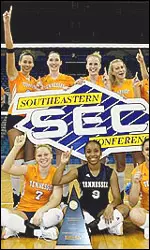 Lady Vol Volleyball wins the SEC Championship