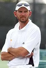 Chris Mahony takes over the men's tennis program.