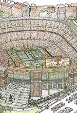 The estimated $107 million project includes a variety of improvements to enhance the gameday experience.