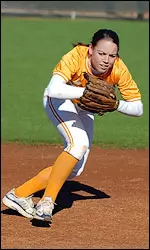 Lindsay Shutzler singled today for Tennessee.
