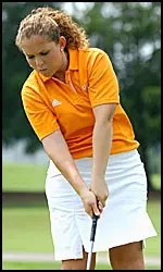 Violeta Retamoza was named Lady Vol Athlete of the Week for the second time this season.