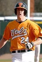 Rob Fitzgerald's three-run home run clinch a berth in the SEC tournament for the Volunteers.