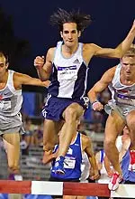 Anthony Famiglietti was unable to advance to the finals in the Olympic steeplechase.