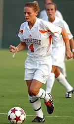 Lindsay Brauer had five shots for UT in the 1-0 loss to Richmond.