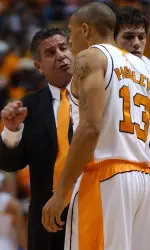 Tony Passley with Bruce Pearl