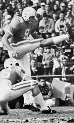 George Hunt had two field goals and four PAT kicks for a total of 10 points during UT's 34-13 triumph.