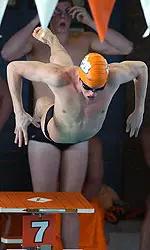 Alesi Starting A Swim