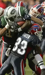 Jabari Green NFL Action Shot