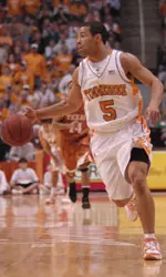 Lofton Basketball Action Shot