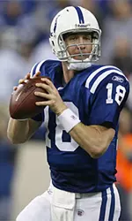 Peyton Manning NFL Action Shot