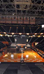 TBA Court With Banners