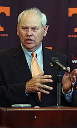 Phillip Fulmer Speaking At Press Conference