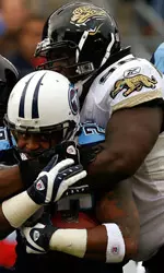 John Henderson NFL Action Shot