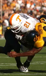Austin Rogers Football Action Shot
