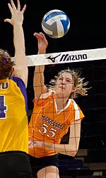 Fowler Competing In Volleyball