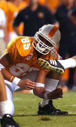 Casey Woods Competing In Football