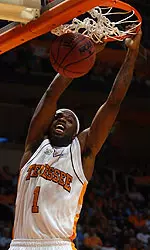 Smith Dunking Basketball Action Shot