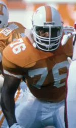 Harry Galbreath Football Action Shot
