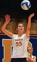 Fowler Competing In Volleyball