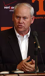 Fulmer Speaking At Press Conference