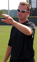 Lecroy Standing On Field