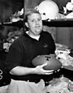Allen Sitzler Holding Football