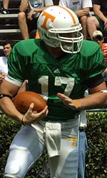 Stephens Football Action Shot