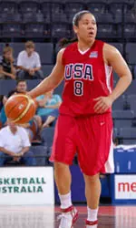 Lawson Wearing USA Basketball Uniform