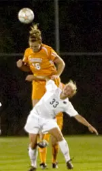 Vonderhaar Competing In Soccer