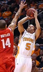 Lofton Basketball Action Shot