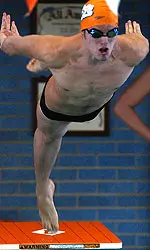 Alesi Jumping Into Water