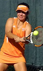 Zubor Competing In Tennis