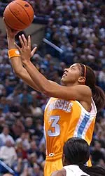 Parker Jumping With Basketball