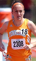 Vanhorn Running On Track