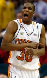 JP Prince Yelling On Court