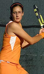 Alda Competing In Tennis