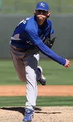 Luke Hochevar Pitching