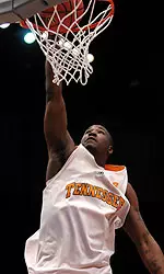 Chism Scoring In Basketball Game