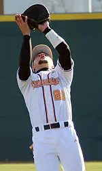 Moore Catching Baseball