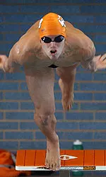 Alesi Jumping Into Water