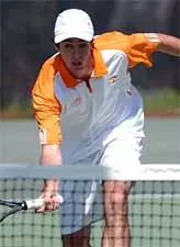 Kaden Hensel Competing In Tennis