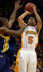 Lofton Basketball Action Shot