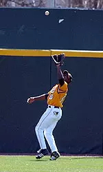 Frazier Catching Baseball