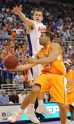 Chris Lofton Competing In Basketball