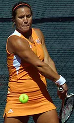 Schutte Competing In Tennis