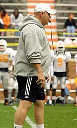 Fulmer At Practice