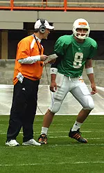 Athlete At Football Practice